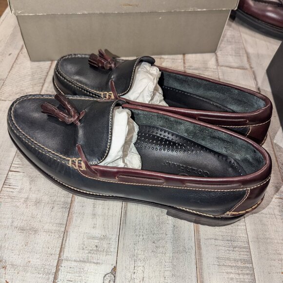 Cole Haan Clint Lug Tassel Loafer (Men's Size 10w) - Picture 13 of 13